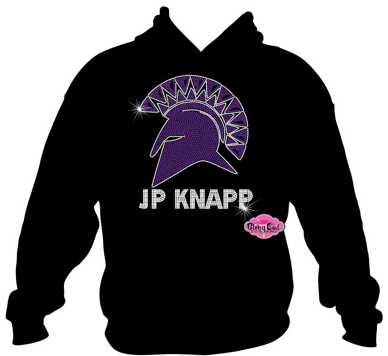 JP Knapp Spartans Helmet Adult Unisex Sweatshirt