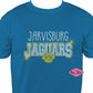Jaguars Small Paw Adult Unisex Scoop Neck