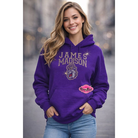 JMU James Madison Duke Dog Face small Unisex Sweatshirt