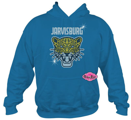 Jaguars Jarvisburg Face Adult Unisex Sweatshirt