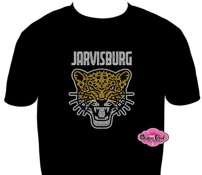 Jaguars Jarvisburg Face Adult Unisex Scoop Neck