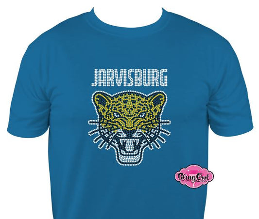 Jaguars Jarvisburg Face Adult Unisex Scoop Neck