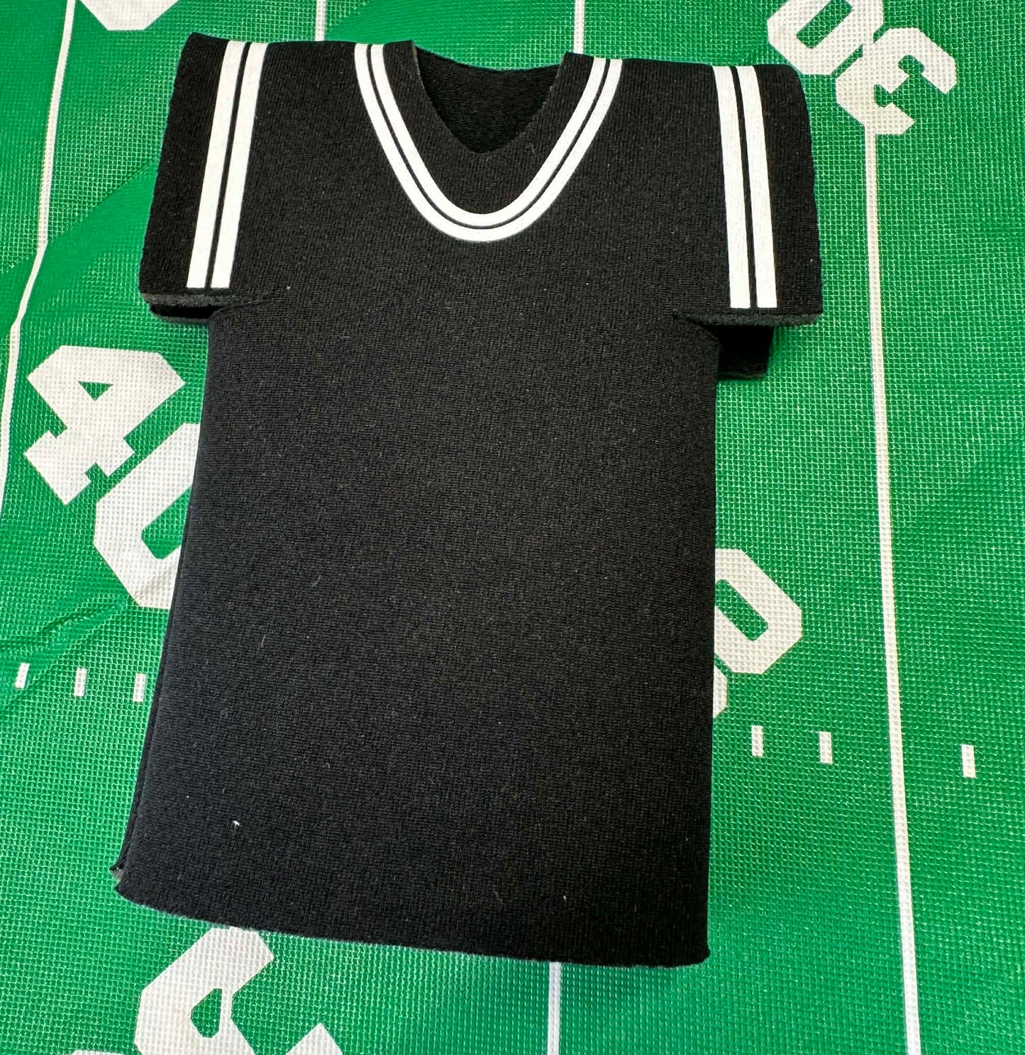Black Jersey Koozie