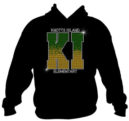 Knotts Island Elem KI Ombre Sweatshirt Unisex