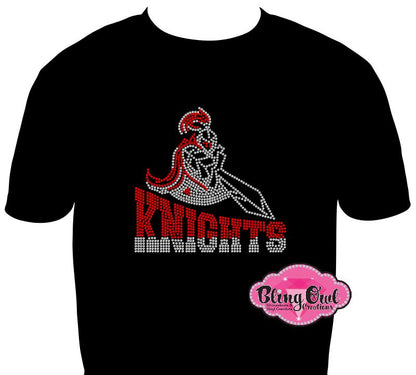 Knights Slant Unisex Short Sleeve