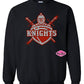Knights Shield 3 Unisex Crewneck