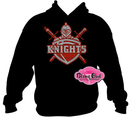 Knights Shield 3 Unisex Sweatshirt