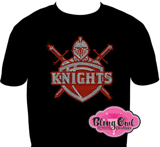 Knights Shield 3 Unisex Short Sleeve