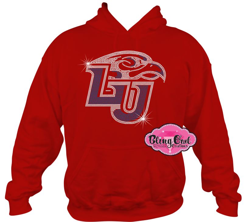 LU Eagle Logo (Rhinestone Design)