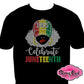 Celebrate Juneteenth Lady with Hat