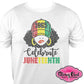 Celebrate Juneteenth Lady with Hat