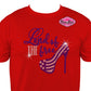 Land of the Free (Rhinestone Design)