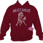 Mustang Large Curve Sweatshirt Unisex