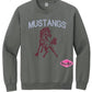 Mustang Large Curve Crewneck Unisex