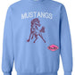 Mustang Large Curve Crewneck Unisex