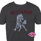 Mustang Large Curve Scoop Neck Tshirt Unisex