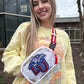 LU Bling Clear Fanny Pack Stadium Bag