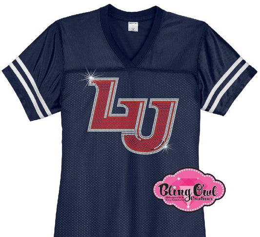 Liberty University Football Bling Jersey