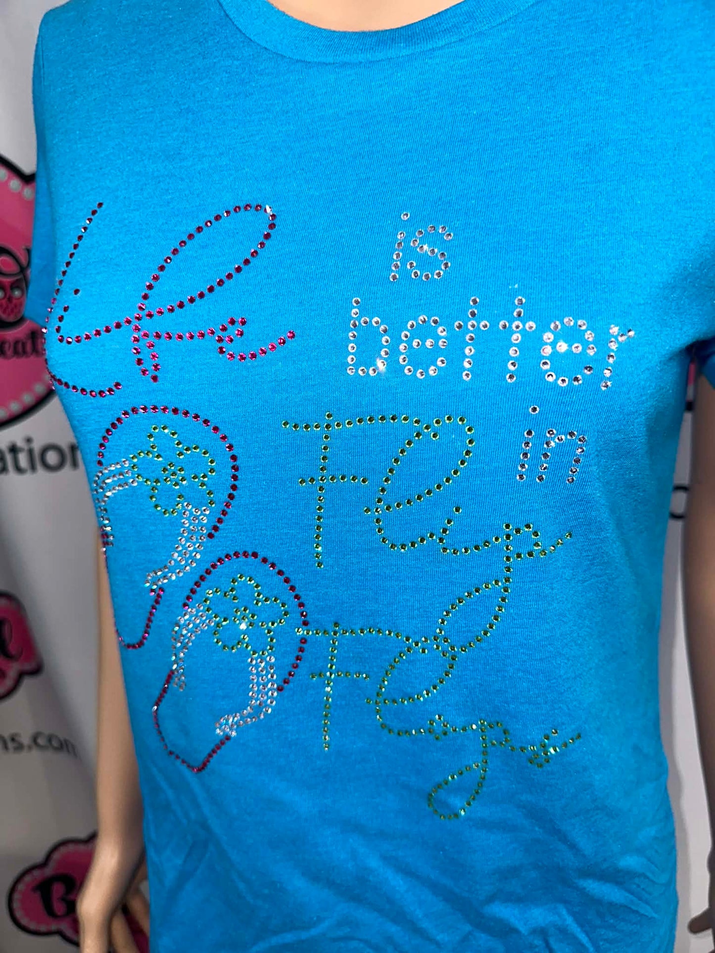Life is Better in Flip Flops Womens Fitted (Sample)