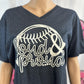 Loud and Proud Baseball - Screen Print Tee (Sample)