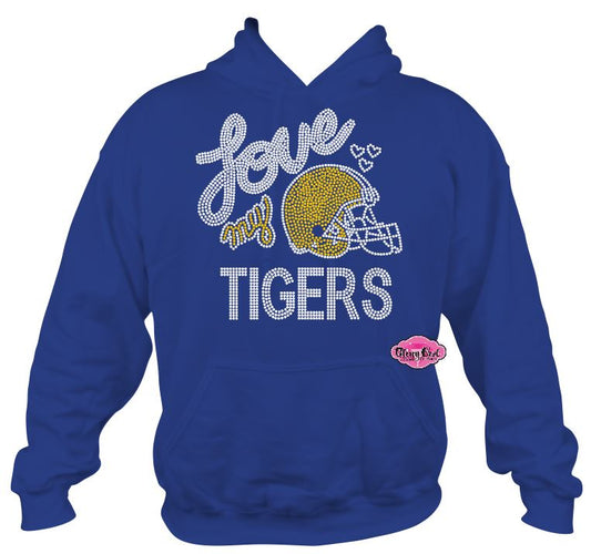 Love my Tigers Sweatshirt Adult