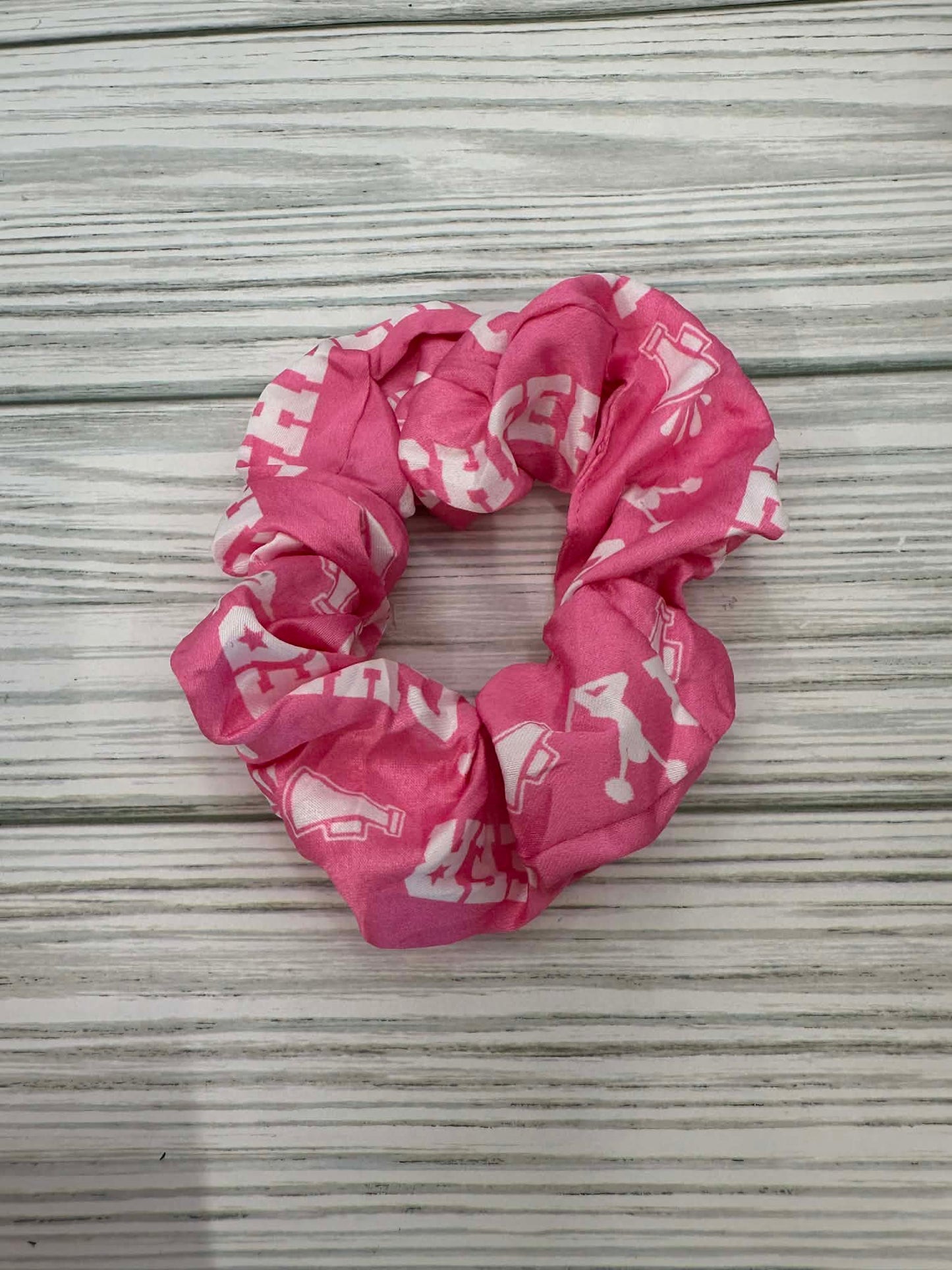 Satin Hair Cheer Scrunchies Pony Tail Holder