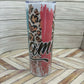 Mama Colorful Multi Color Skinny Tumbler