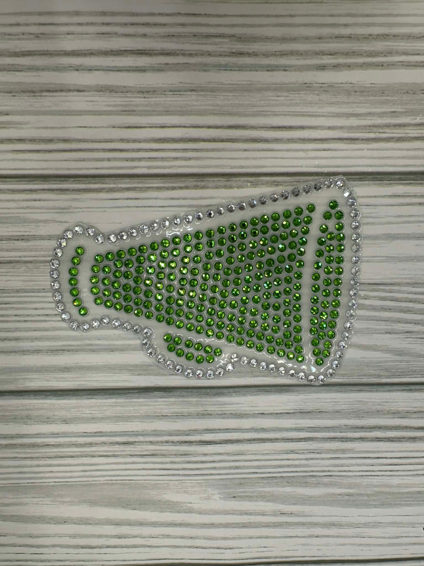Cheer Megaphone Bling Decal