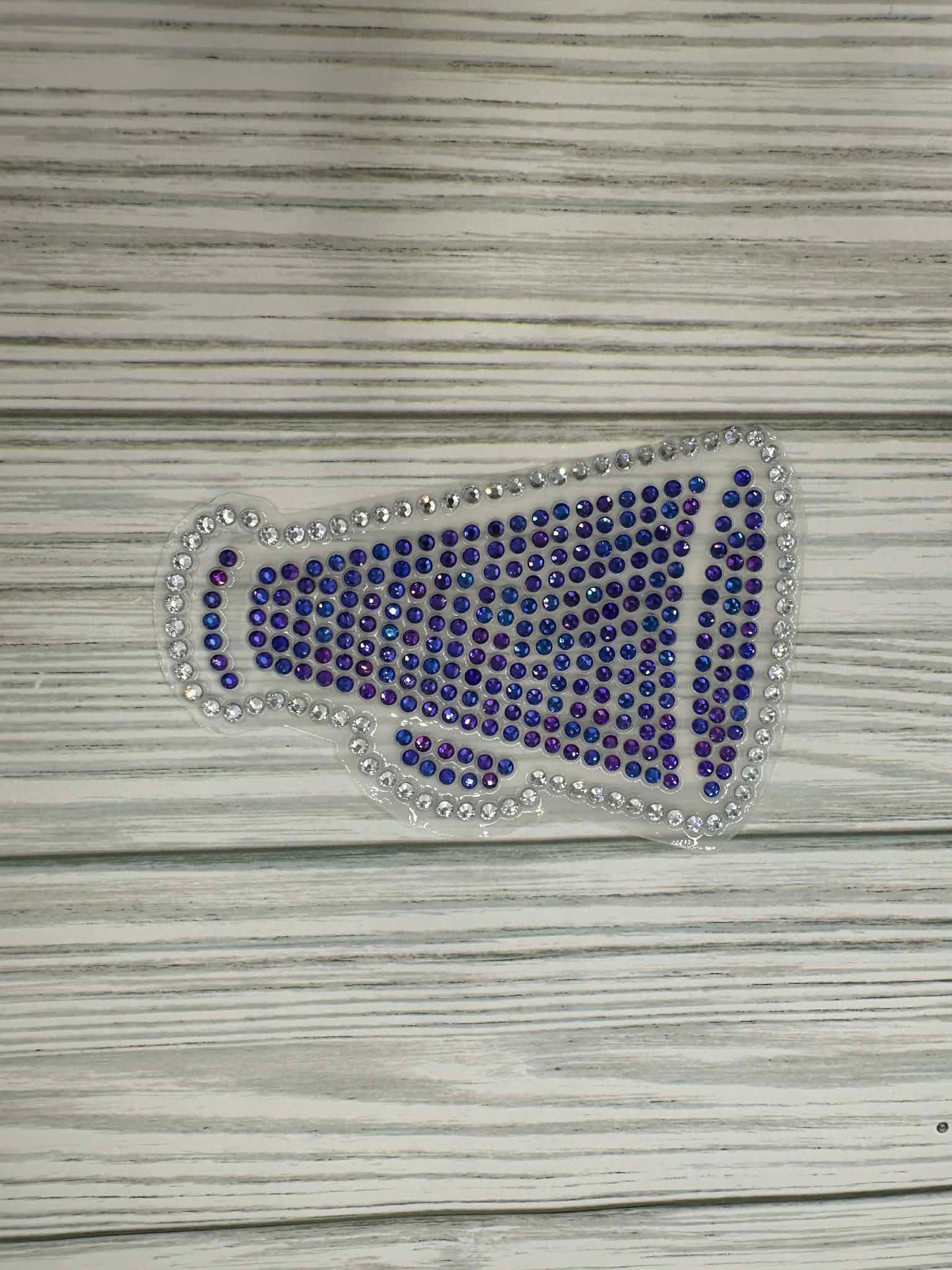 Cheer Megaphone Bling Decal