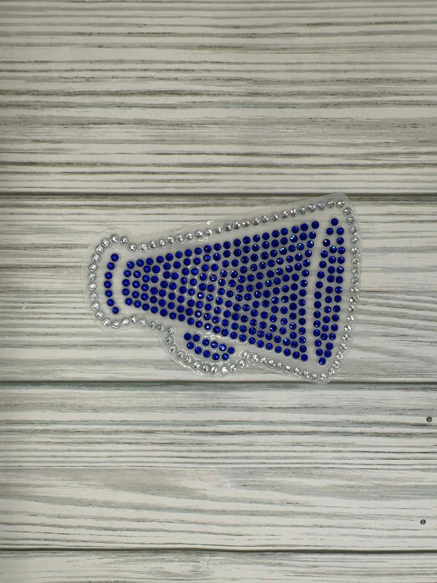 Cheer Megaphone Bling Decal