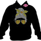 softball_mom_messy bun tshirt rhinestones sparkle bling