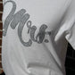 Mrs word only Unisex Tshirt (Sample)