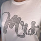Mrs word only Unisex Tshirt (Sample)