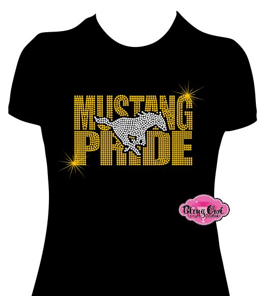 Hugo Owens Mustang Pride Womens Fitted Tshirt