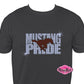Mustang Pride Scoop Neck Tshirt Unisex