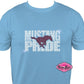 Mustang Pride Scoop Neck Tshirt Unisex