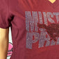 Mustang Pride Women's Fitted Vneck Tshirt (Sample)