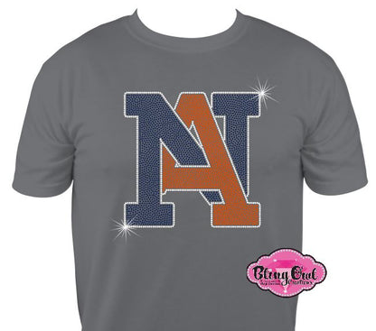 Norfolk Academy NA Interchanging Logo Unisex Tshirt