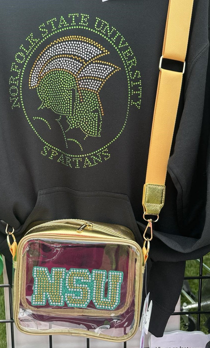 NSU Norfolk State Spartans Circle Logo Hoodie