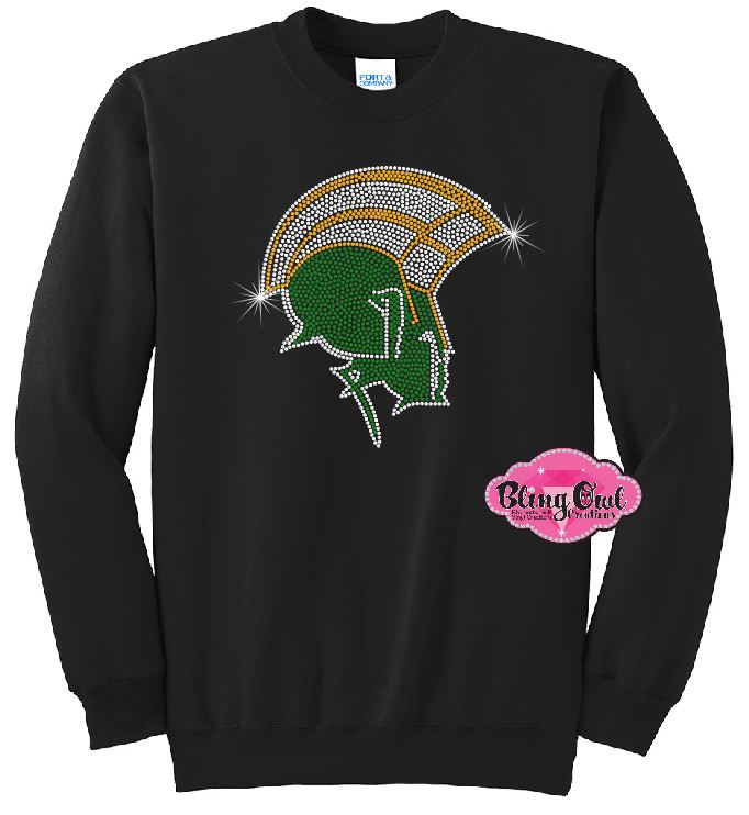 NSU Spartans Bling Crewneck Sweatshirt