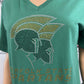 NSU Norfolk State Spartans Logo VNeck Unisex Tshirt (Sample)