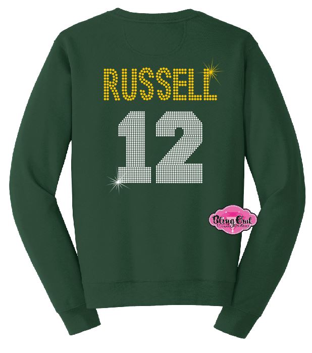 GB Real Moms of Football Crewneck Adult Unisex