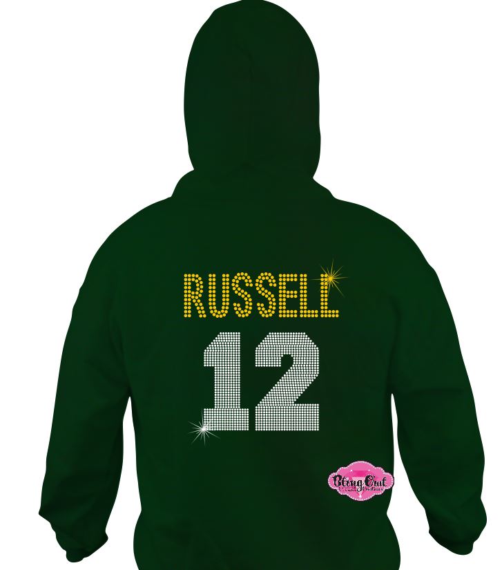 GB Real Moms of Football Sweatshirt Hoodie Adult Unisex
