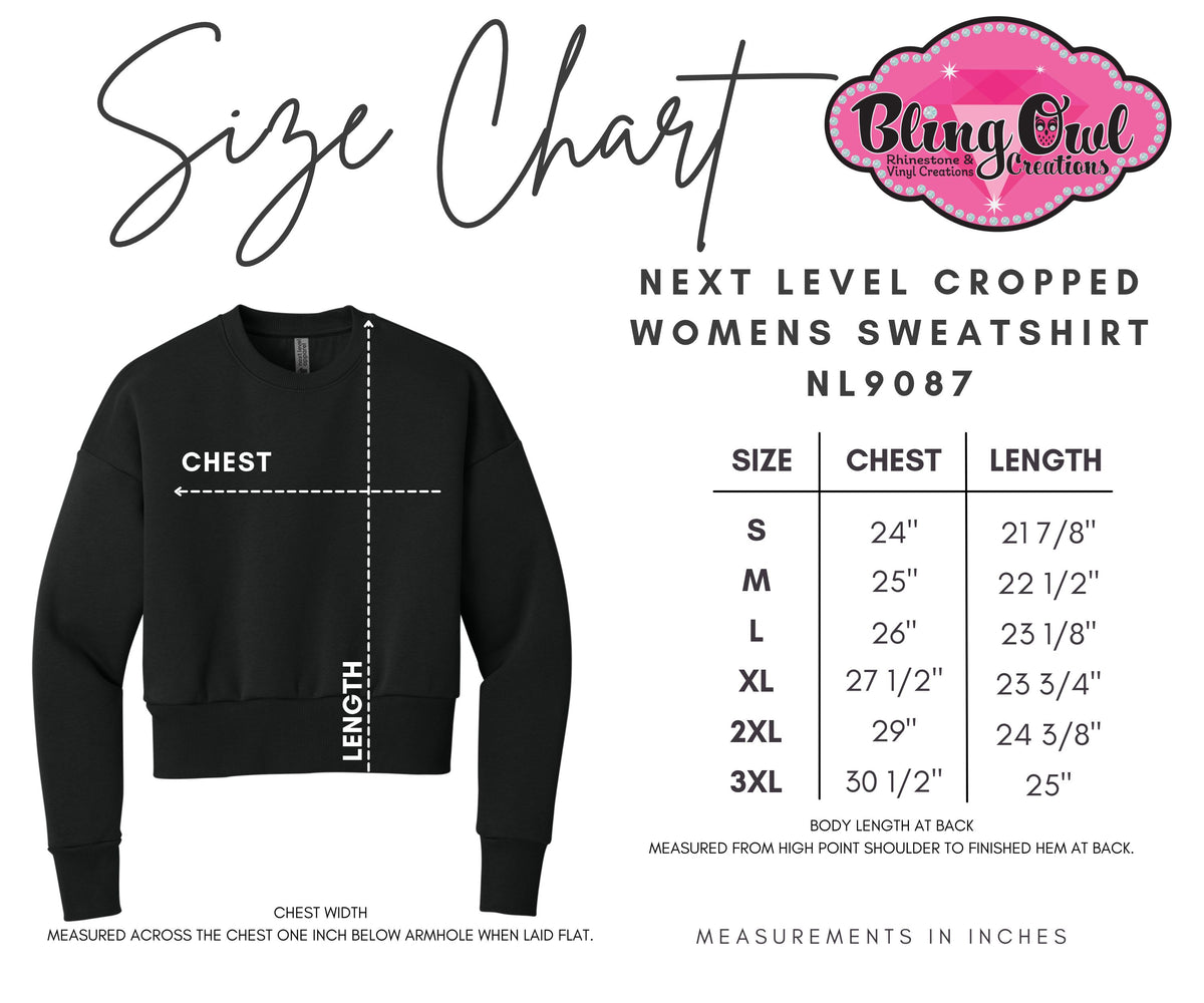 Fusion Dance Mom Cropped Heavyweight Crewneck