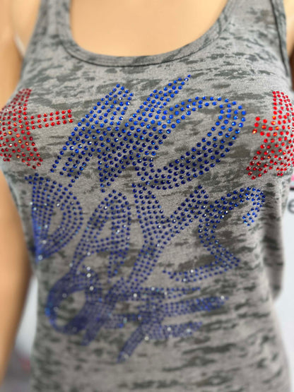 No Days Off Fitted Tank Top (Sample)