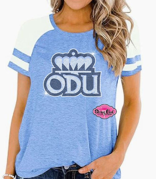 ODU Crown Hudson Blue Womens Fitted
