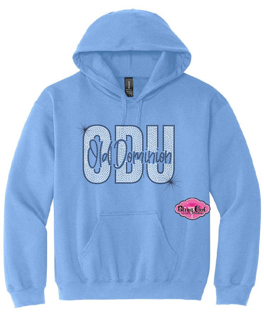 ODU Knockout Bling Hudson Blue Sweatshirt
