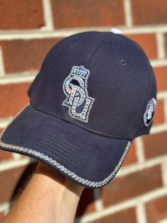 ODU Logo Bling Hat Navy Blue - Licensed