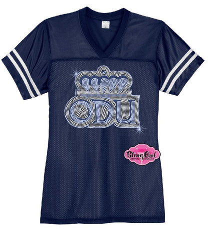 ODU Football Bling Jersey (Logo Front only)