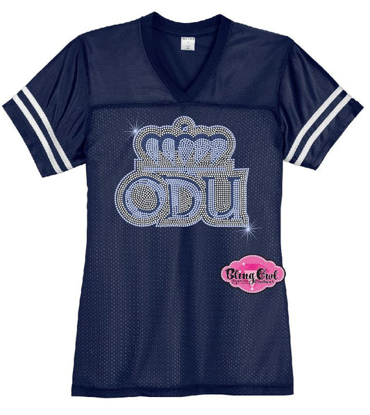 ODU Football Bling Jersey (Logo Front only)